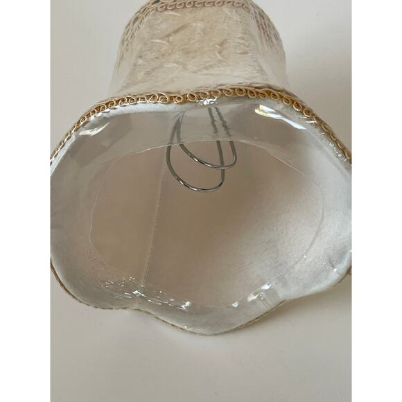 Retro Small Lamp Shade Vintage Cloth Lampshade - Picture 5 of 6